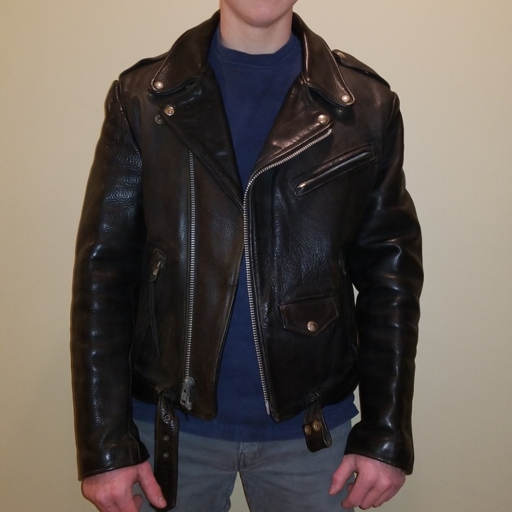 Leather Motorcycle Jacket From Natal Leather